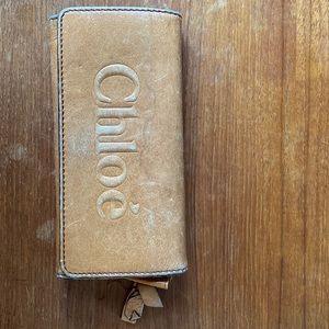 Chloe Wallet - Camel